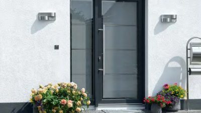 Portes d'entrées en PVC